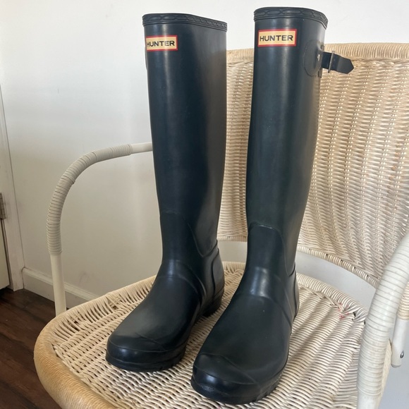 HUNTER TALL ORIGINAL WATERPROOF RAIN BOOTS - Picture 3 of 9